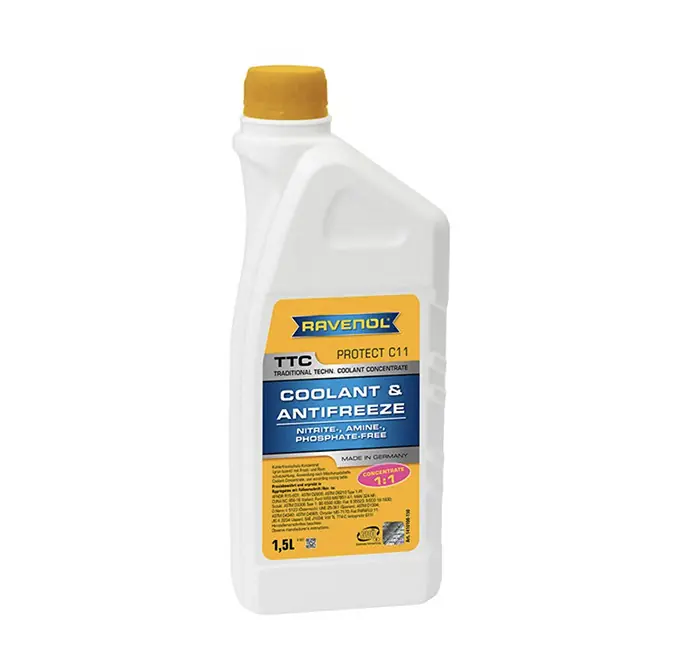 Preisknaller Kühlerfrostschutz "Ravenol TTC Concentrate Protect C11", 1,5 L
