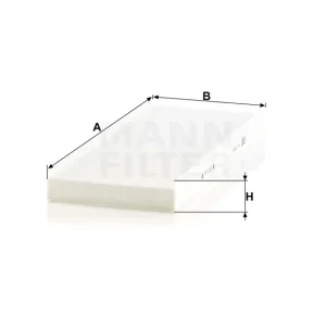 Geprüft Luftfilter MANN CU 3955