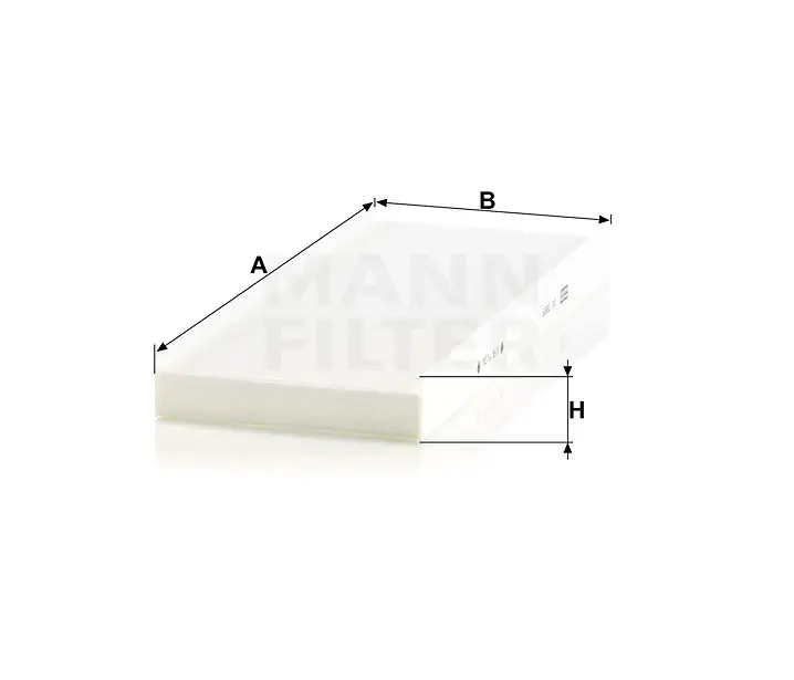 Geprüft Luftfilter MANN CU 3955