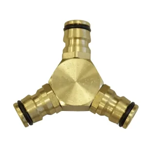 Y-Stück 3x 3/4", Messing, p. f. Gardena Sale