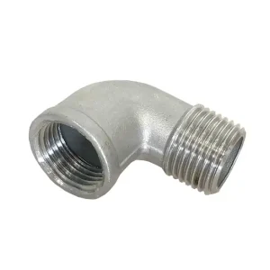 Fitting Edelstahl V2A, Winkel 90°, 1/2", IG x AG Günstig