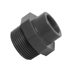 PVC-Fitting Muffennippel 2" x 1 1/2", 1x AG, 1x IG Sichere Zahlung