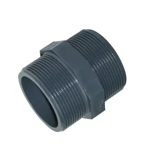 Rabatt PVC-Fitting Doppelnippel 1 1/2", 2x AG