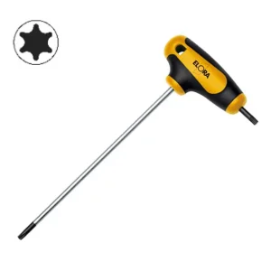 Zertifiziert 2K-Torx-Schraubendreher mit Seitenabtrieb, Gr. 15