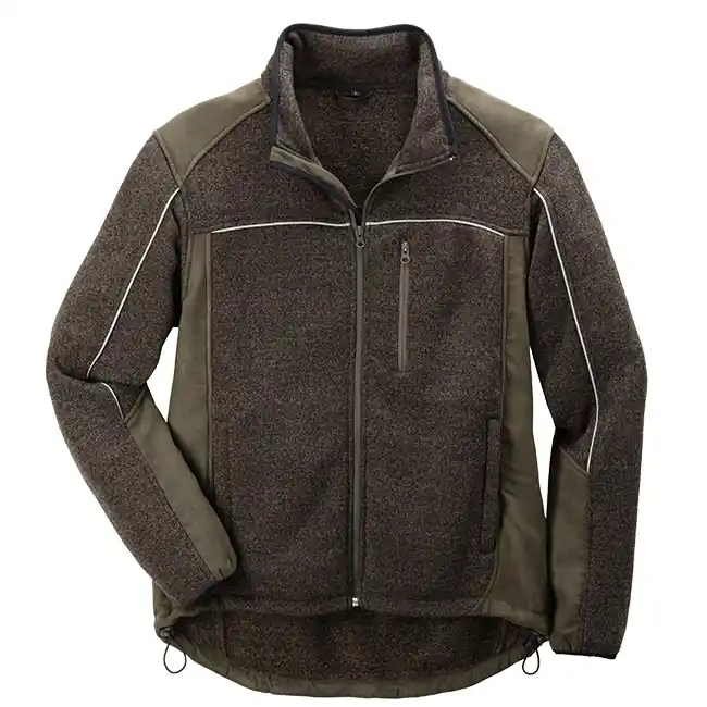 Jäger-Strickjacke Ahorn, Oliv, Gr. XL Schnäppchen