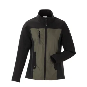 Neuheit Damen-Hybridjacke Norit, oliv-schwarz, Gr. 40 (L)