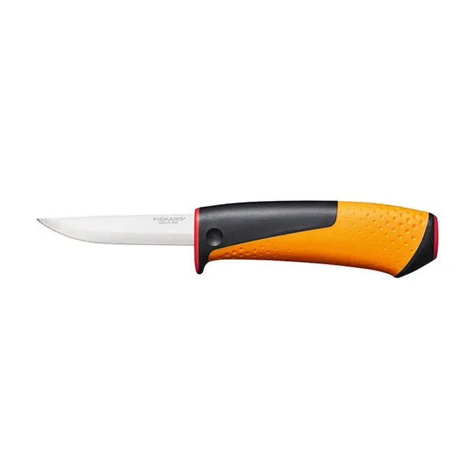 Handwerkermesser "Fiskars Pro" inkl. Kunststoffköcher Preisreduziert