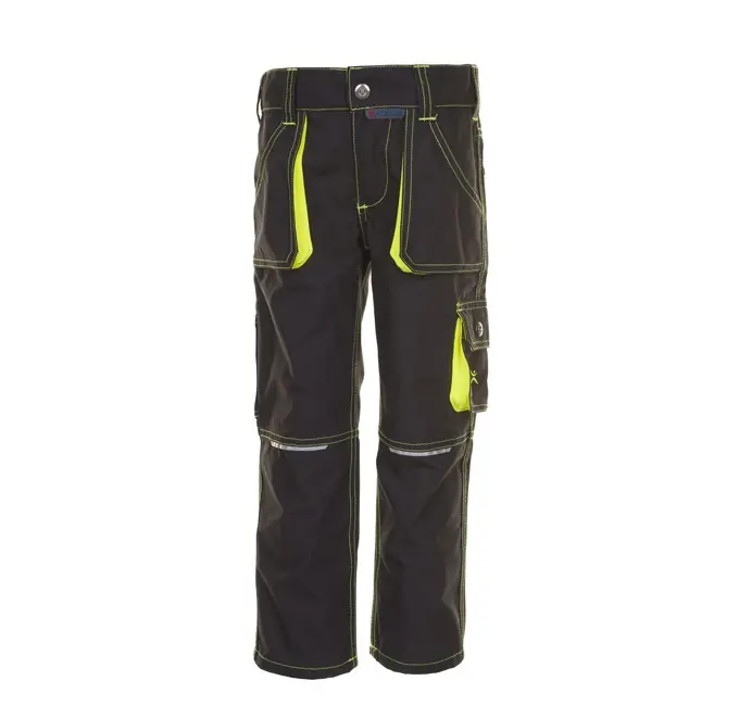 Kinder-Bundhose "Junior" anthrazit-gelb, Gr. 98/104 Saisonangebot