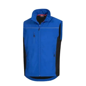 Preiswert Softshellweste Motion Tex Light, Königsblau/Schwarz, Gr. XXL