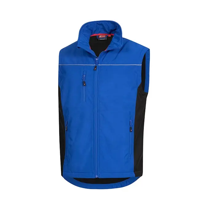 Preiswert Softshellweste Motion Tex Light, Königsblau/Schwarz, Gr. XXL