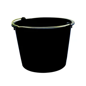Gewa Eimer 20 Liter, schwarz Begrenztes Angebot