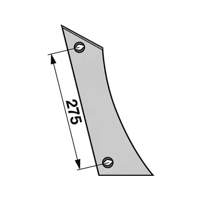 Streichblech-Vorderteil p. f. Vogel + Noot PK4.001.03, rechts Kracherpreis