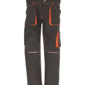 Markenprodukt Kinder-Bundhose "Junior" oliv-orange, Gr. 110/116