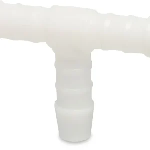 Nylon T-Stück 90° 3 x 13 mm Schlauchtülle, weiß Sonderangebot
