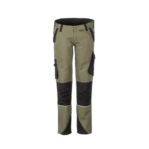 Damen-Arbeitshose Norit, oliv-schwarz, Gr. 36 (S) Beliebt