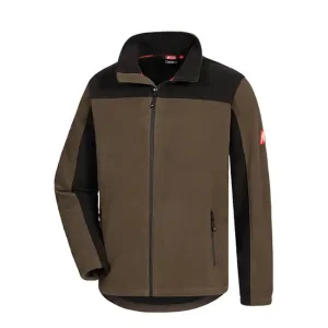 Sonderaktion Fleecejacke Motion Tex Plus, Braun/Schwarz, Gr. M