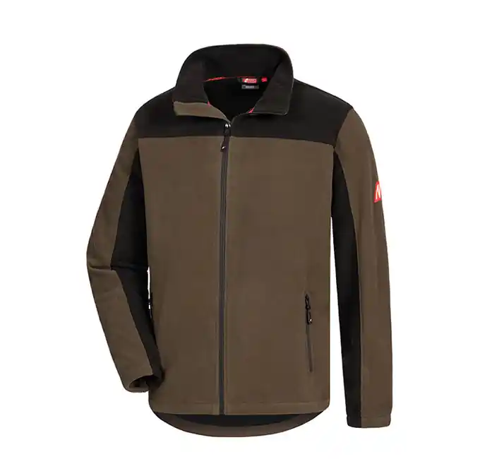 Sonderaktion Fleecejacke Motion Tex Plus, Braun/Schwarz, Gr. M