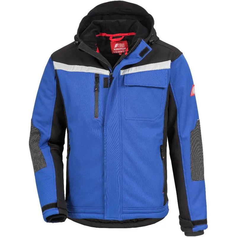 Winter-Softshelljacke Motion Tex Plus, Königsblau/Schwarz, Gr. XXL Knallerangebot