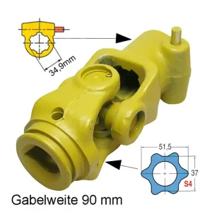 Benzi Kreuzgelenk T05, komplett p.f. Walterscheid Neue Kollektion