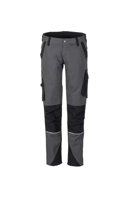 Sichere Zahlung Damen-Arbeitshose Norit, schiefer/schwarz, Gr. 38 (M)