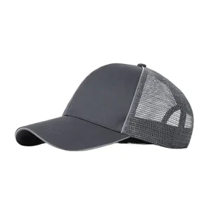 Cap "Ates" mit Mescheinsatz, Grau Wochenendangebot