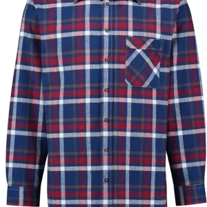 Flanell-Arbeitshemd "Comfort Fit", 90 cm, Gr. (41/42) L Heißes Angebot