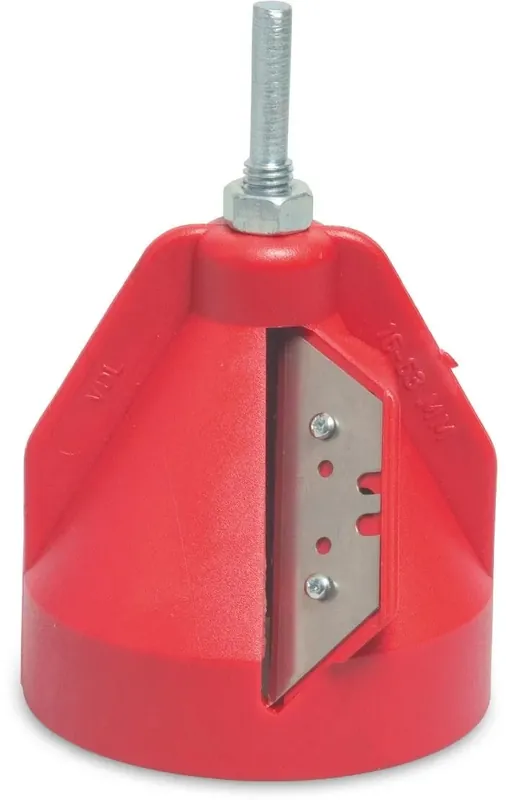 VDL Rohr-Anfasgerät 16–63 mm – Rot Zertifiziert