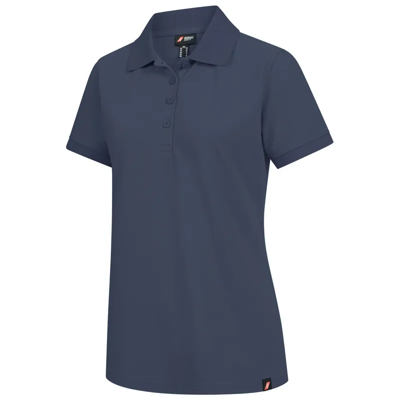 Damen Polo-Shirt Motion Tex Plus, Marineblau, Gr. 3XL Top-Preis