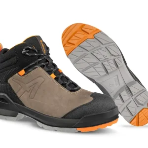 Finale Aktion Sicherheitsstiefel S3 Taraval Brown Mid, schwarz-braun, Gr. 45