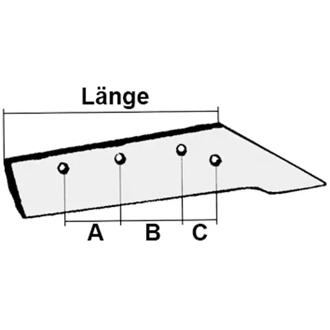 Sonderangebot Schnabelschar p. f. Niemeyer 200814, N172, rechts