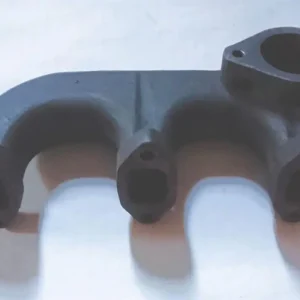 Auspuffkrümmer KM385 Ausgang oben hinten Schneller Versand