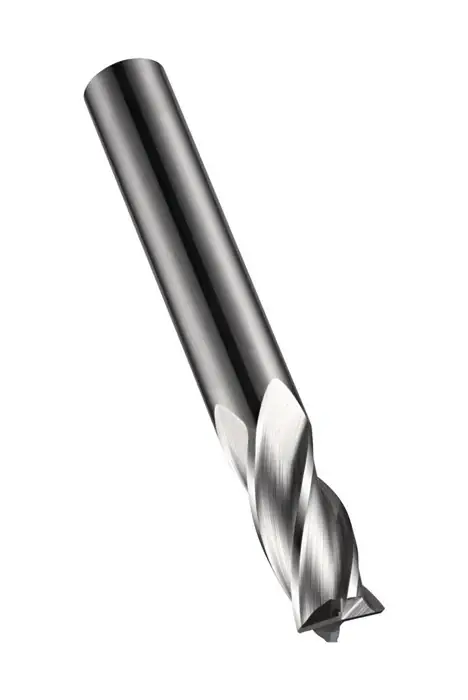 Schaftfräser S904 D.2mm Gesamt-L.38mm Schneiden-L.6mm HM Blank 30Grad Z.4 Top-Preis