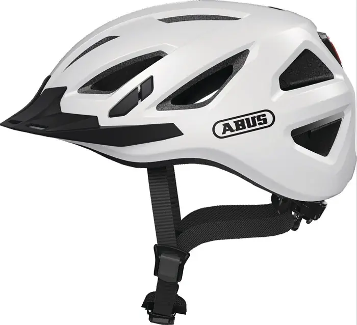 Radhelm Urban-I 3.0 Kopfumfang 52-58cm weiß ABUS Geprüft