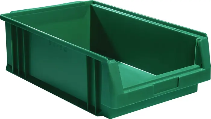 Top-Preis Sichtlagerkasten PLK L500xB315xH150mm PP grün LA-KA-PE VE: 10 Stück