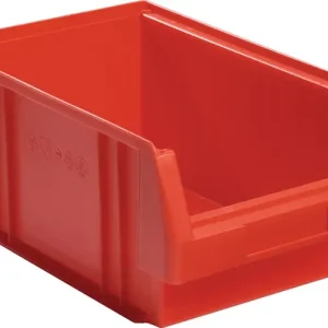 Sichtlagerkasten PLK L330xB213xH150mm PP rot LA-KA-PE VE: 10 Stück Schnäppchen