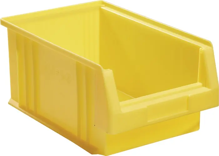 Neu Sichtlagerkasten PLK L330xB213xH150mm PP gelb LA-KA-PE VE: 10 Stück