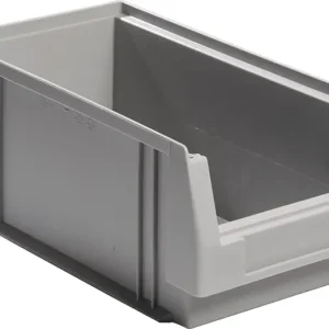 Günstig Sichtlagerkasten PLK L290xB150xH125mm PP grau LA-KA-PE VE: 25 Stück