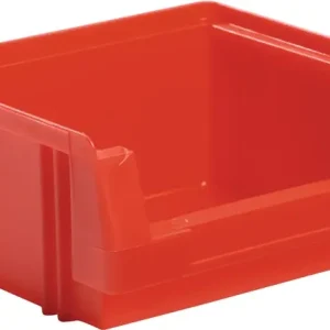 Preis Gesenkt Sichtlagerkasten PLK L90xB102xH50mm PP rot LA-KA-PE VE: 50 Stück