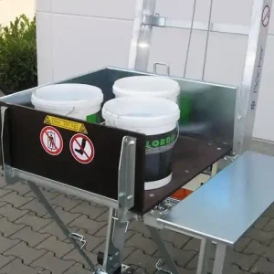 Super-Preis Böcker Plattform höhenverstellbar mit seitlichen Klappen