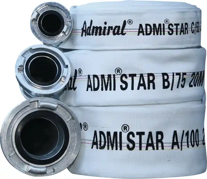 Billig Bau-/Industrieschlauch Admi®Star 602 ID 75 mm,3 Zoll L.20m Storz B ROLLE
