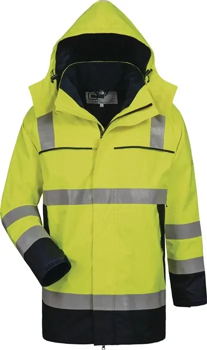 Neu Multinorm-Parka Toivo Gr.M gelb/marine ELYSEE