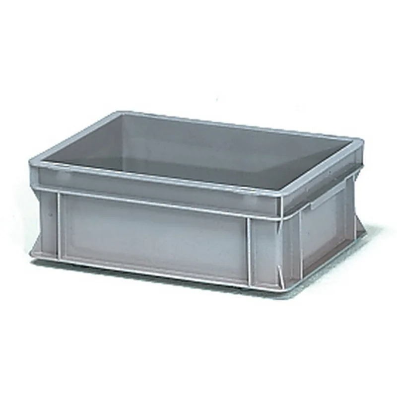 fetra Eurokasten Außenmaße LxBxH 400x300x145mm Ku. (PE/PP) grau schlagfest/formstabil Nur Heute