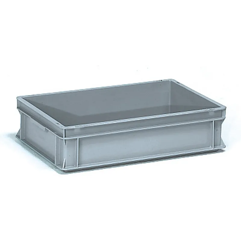 Super-Preis fetra Eurokasten Außenmaße LxBxH 600x400x145mm Ku. (PE/PP) grau schlagfest/formstabil