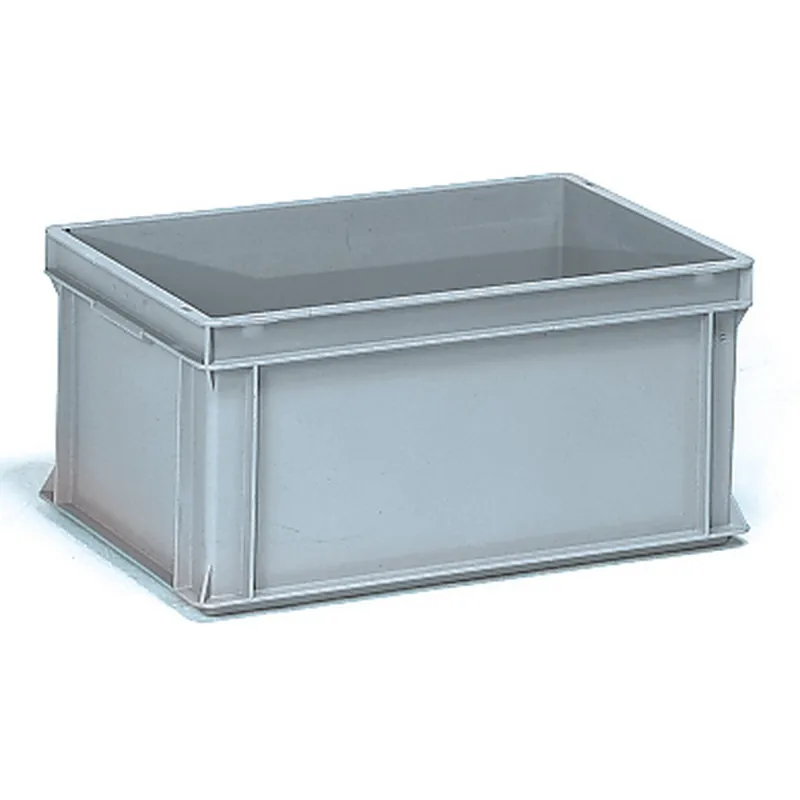 Sonderangebot fetra Eurokasten Außenmaße LxBxH 600x400x280mm Ku. (PE/PP) grau schlagfest/formstabil