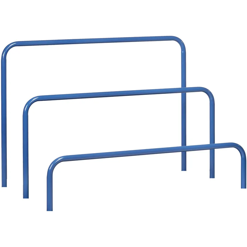 Direktkauf fetra Einsteckbügel L1200xH600mm Stahlrohr brillantblau, RAL 5007 passend für Plattenwagen/-Ständer