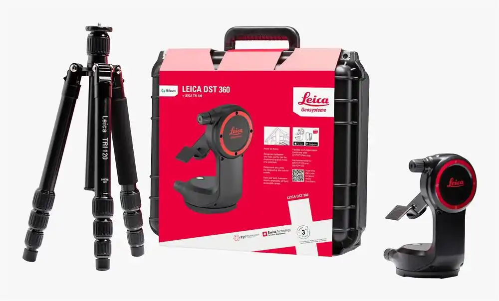 Markenware LEICA Adapter DST 360 inkl. Stativ TRI120 und Koffer mit IP67