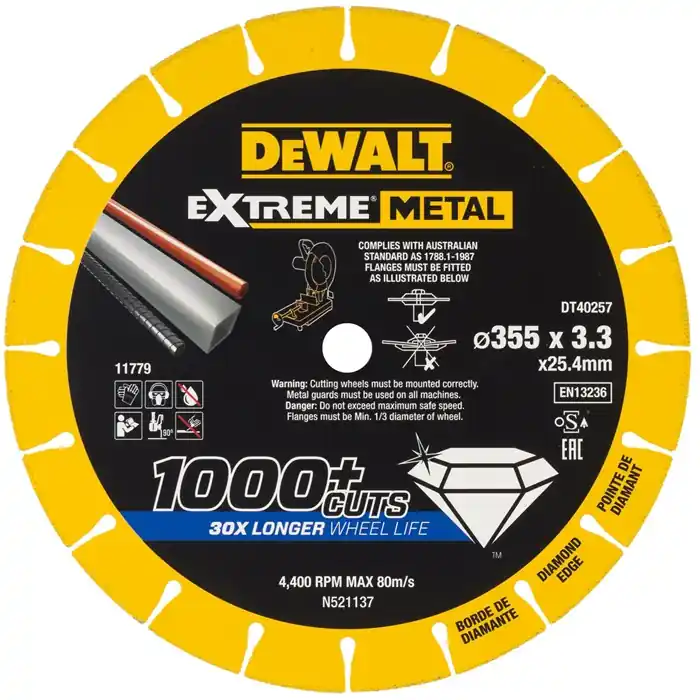 DeWalt Diamant-Trennscheibe DT40257-QZ D.350x3,3mm Günstig