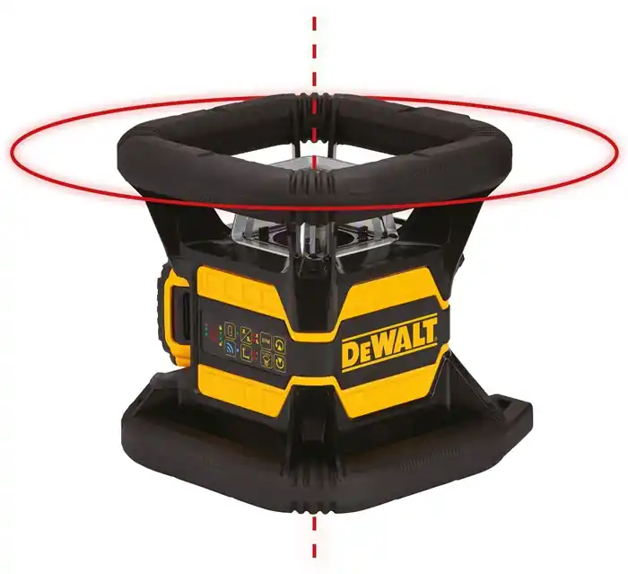 DeWalt Rotationslaser, DCE080D1RS-QW, rot, Letzte Chance