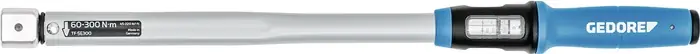 Neu Im Sortiment Drehmomentschlüssel TF-SE300 60-300 Nm 14x18mm GEDORE