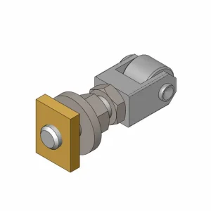 Probst HVZ-Positionsadapter 80 mm mit Gabelkopf und Rolle Ø28 - HVZ-PAR-80 Preisreduziert